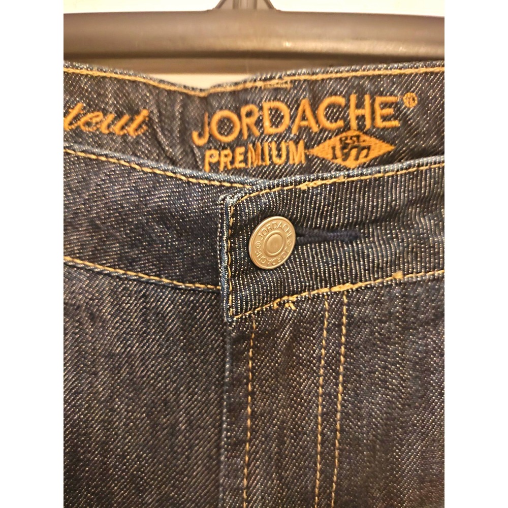 Jordache Premium Womens Jeans Size 22 Dark Wash Bootcut Plus Size NWT Denim